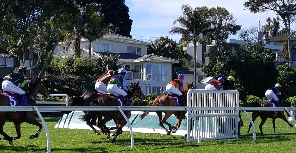 Appartamento Racecourse Deluxe Auckland Esterno foto