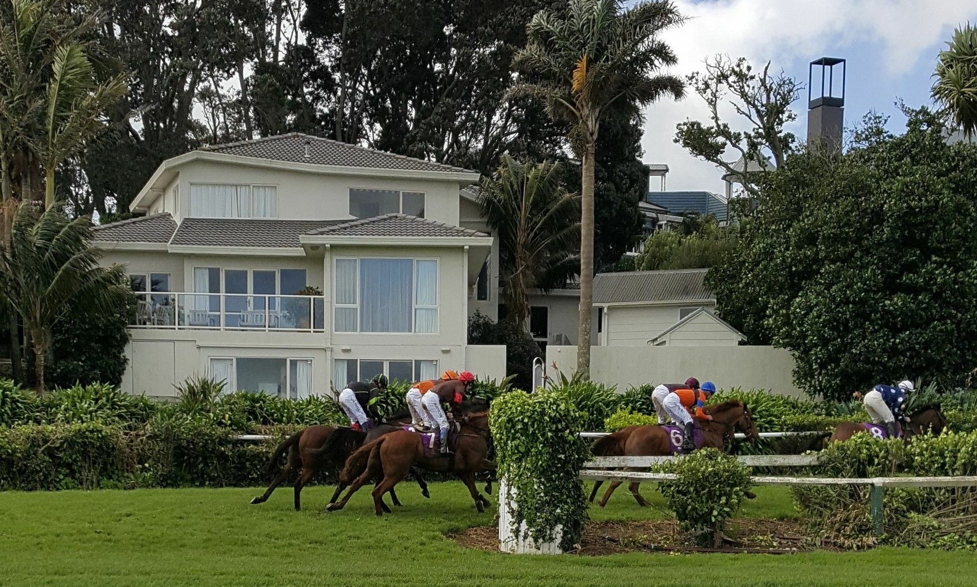 Appartamento Racecourse Deluxe Auckland Esterno foto